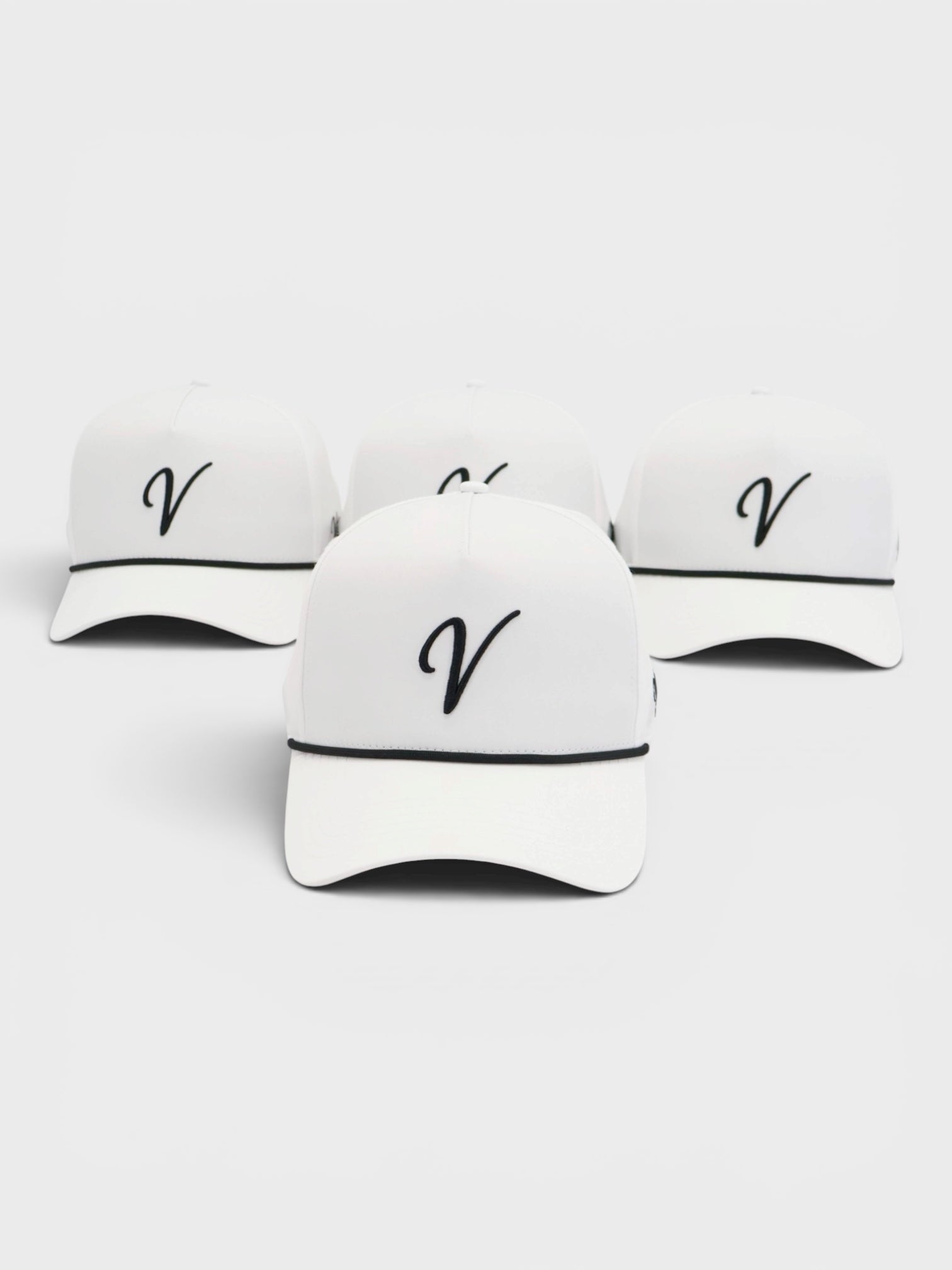 The Signature V Hat- White