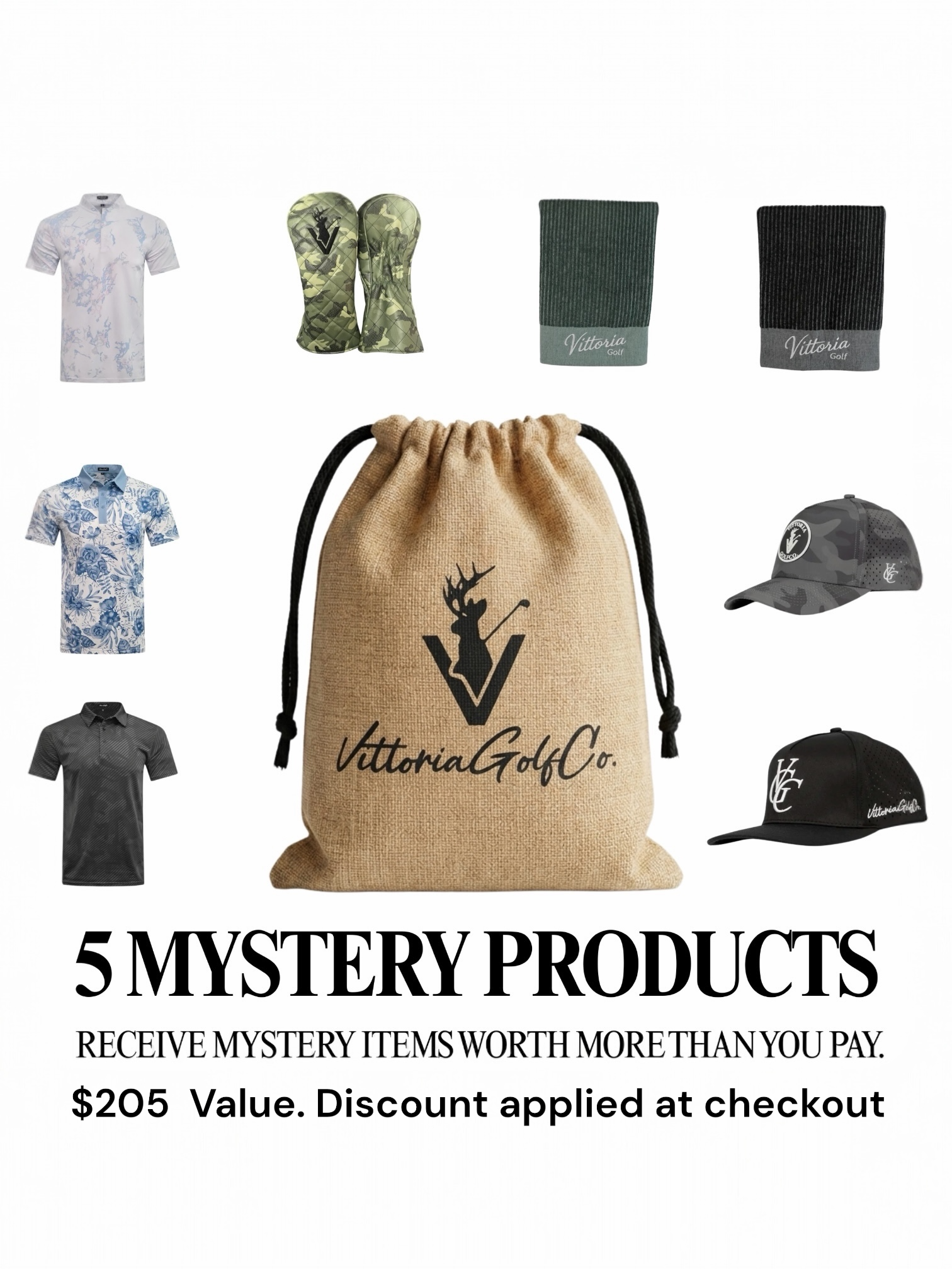 Mystery Bag- 5 items for $150