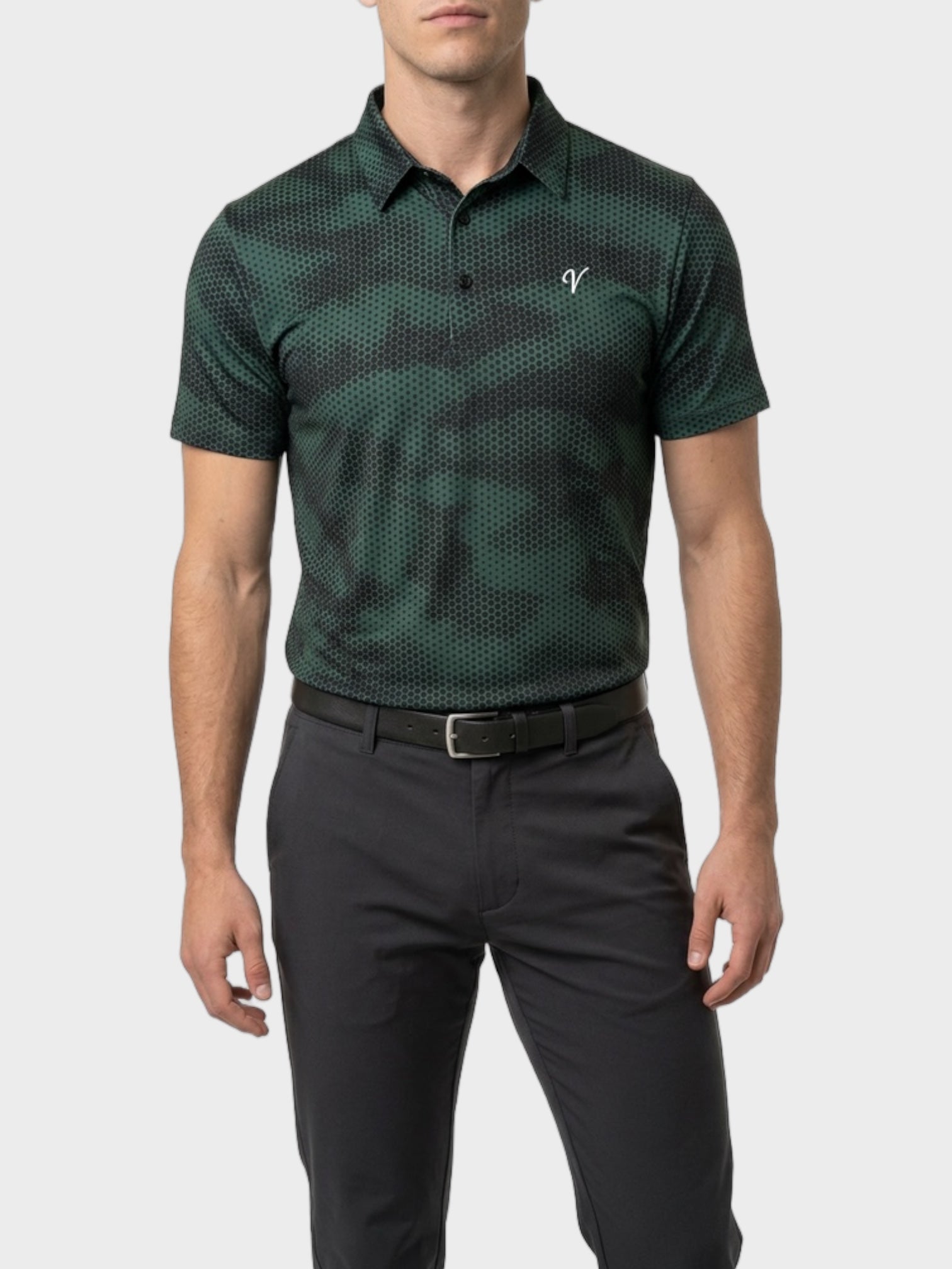 Vittoria Golf Co Vapor Flex The Cypress Polo performance fabric golf shirt