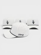 Performance Rope Hat with classic rope design, breathable fabric, and adjustable snap back fit for golfing and casual wear.