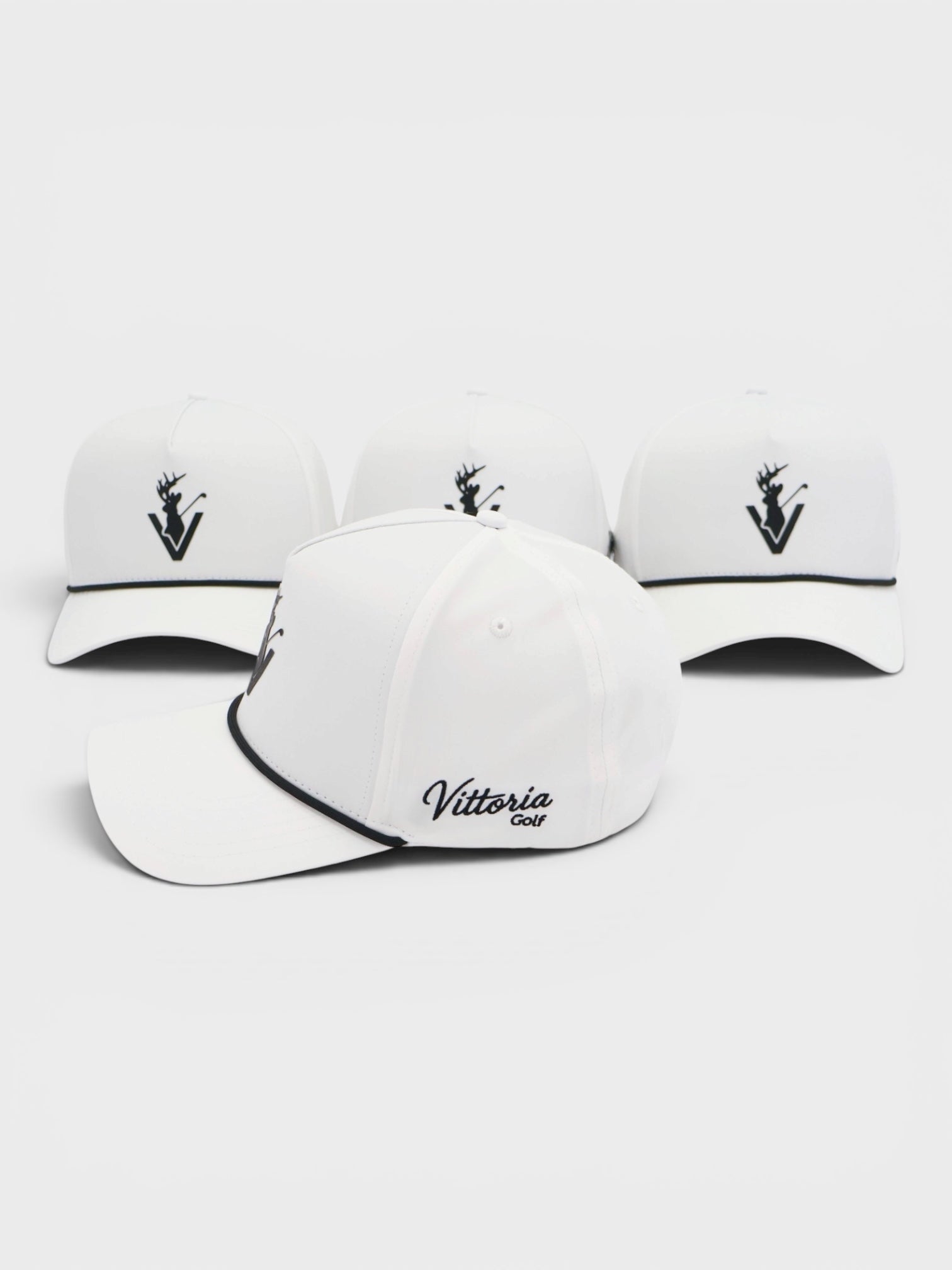 Performance Rope Hat with classic rope design, breathable fabric, and adjustable snap back fit for golfing and casual wear.