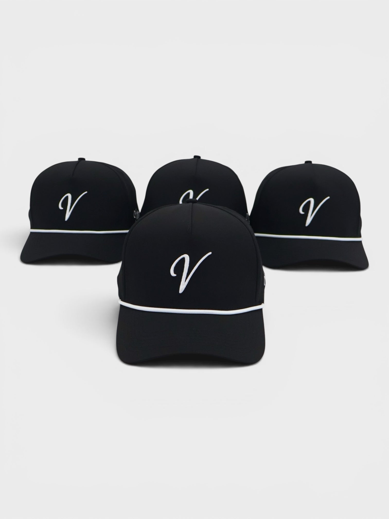 The Signature V Hat- Black – VittoriaGolfCo.