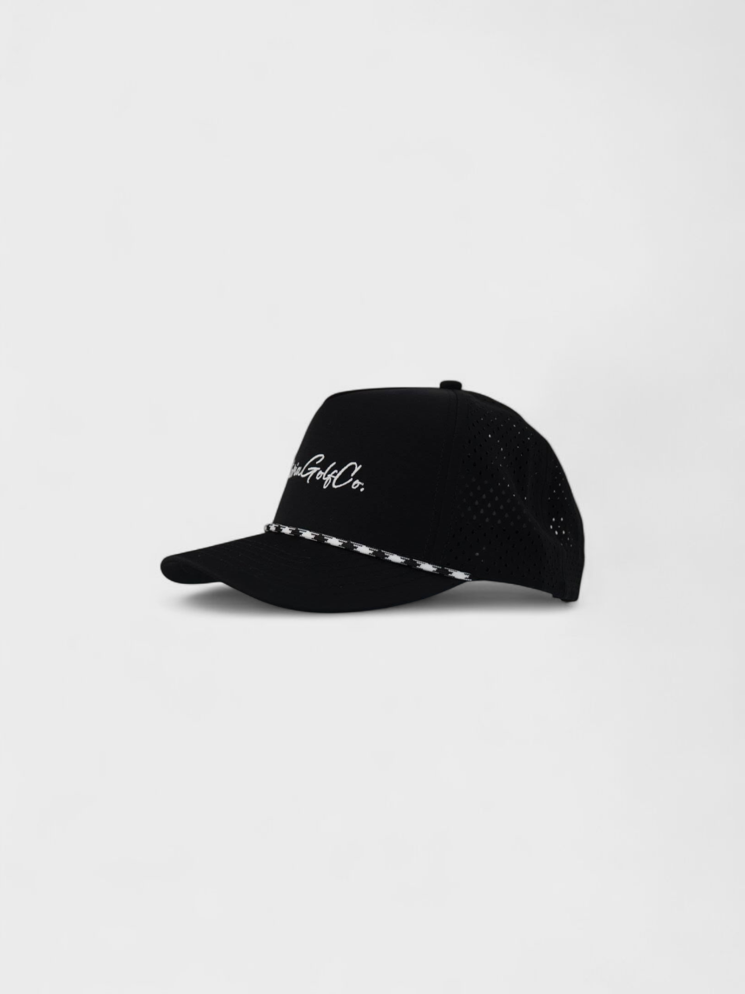 The Vittoria Rope Hat - Black
